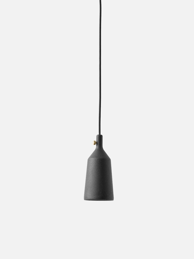 Cast Pendant, Shape 3, Black