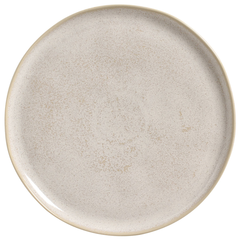 Latte Buffer Dinner Plates, Set of 6