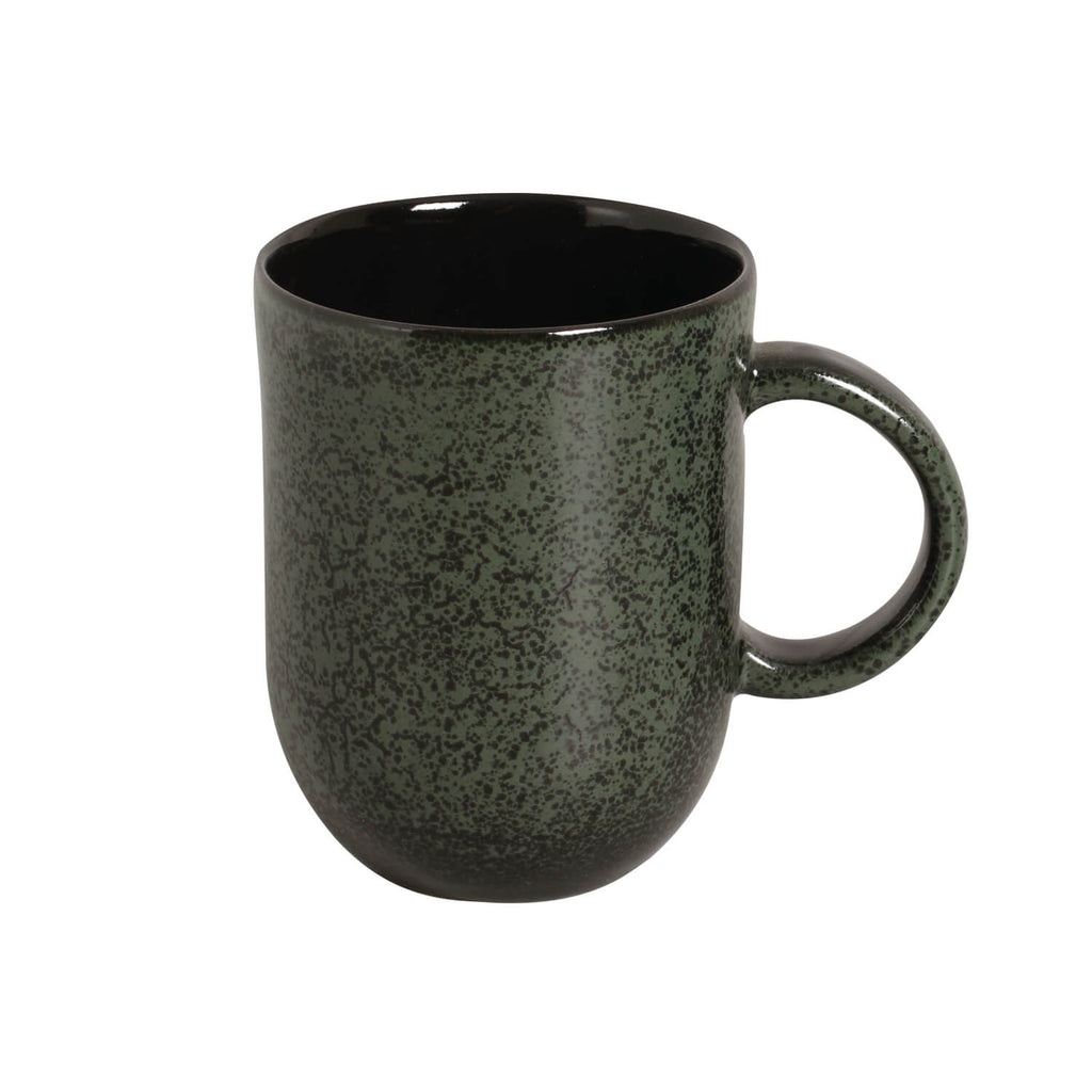 Greenery Coup Mugs, Set of 4