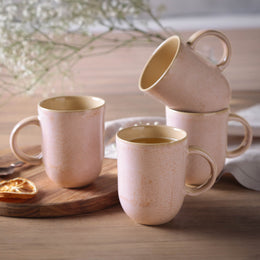 Litchi Coup Mugs, Set of 4