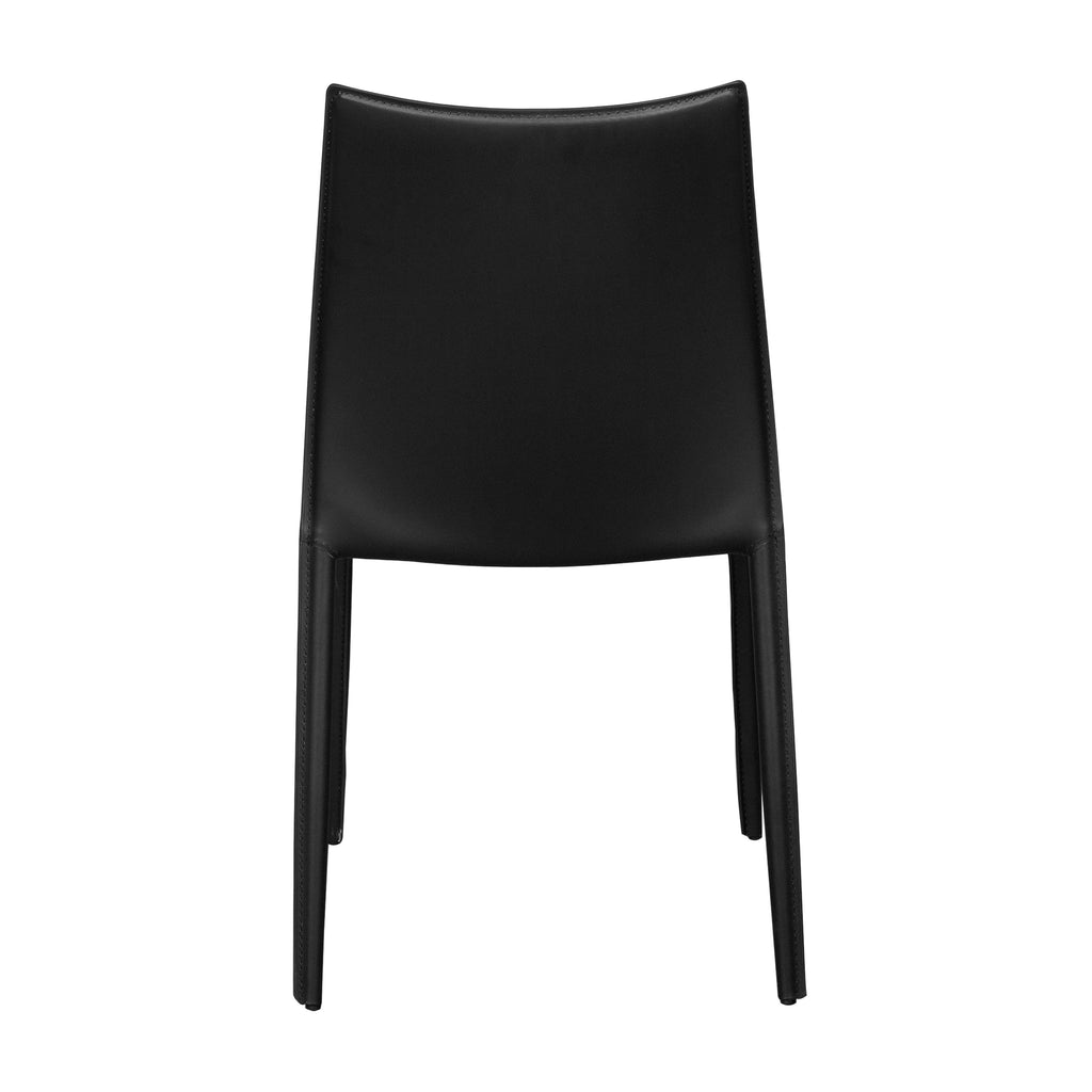 Dalia Pro Stacking Side Chair - Black,Set of 4