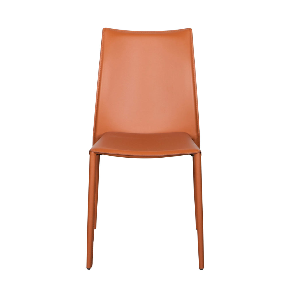 Dalia Pro Stacking Side Chair - Cognac,Set of 4