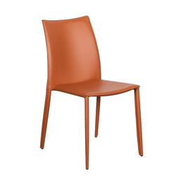 Dalia Pro Stacking Side Chair - Cognac,Set of 4