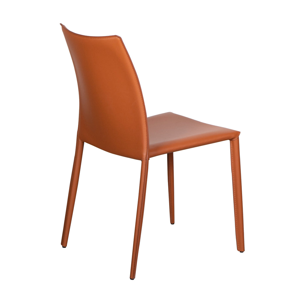 Dalia Pro Stacking Side Chair - Cognac,Set of 4