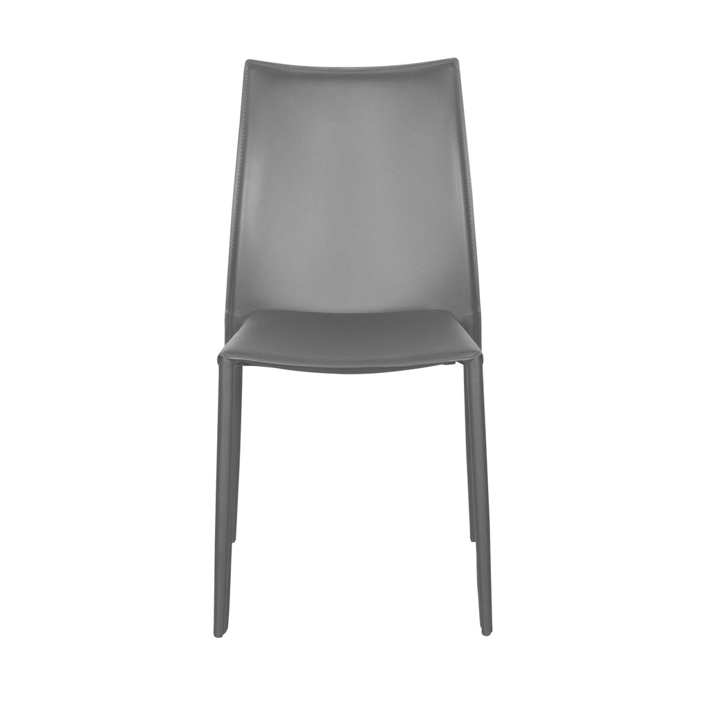 Dalia Pro Stacking Side Chair - Grey,Set of 4