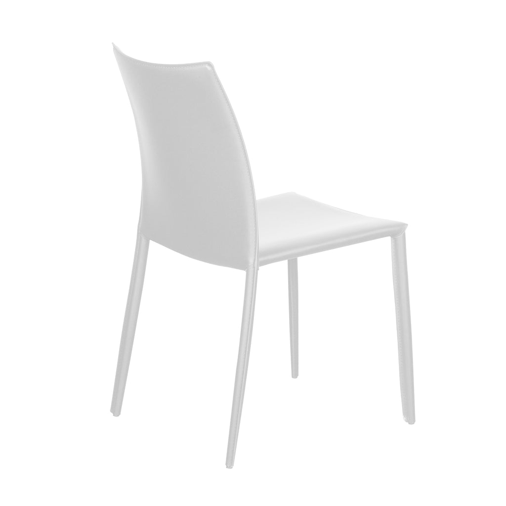 Dalia Pro Stacking Side Chair - White,Set of 4