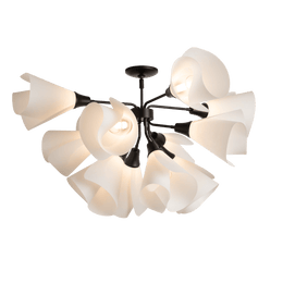 Mobius 12-Light Semi-Flush, Bronze