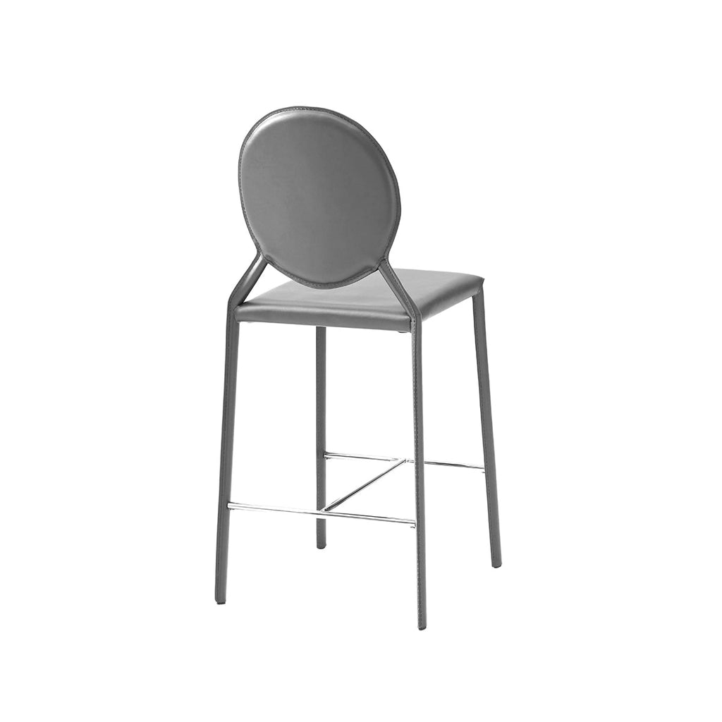 Isabella Counter Stool - Grey,Set of 2