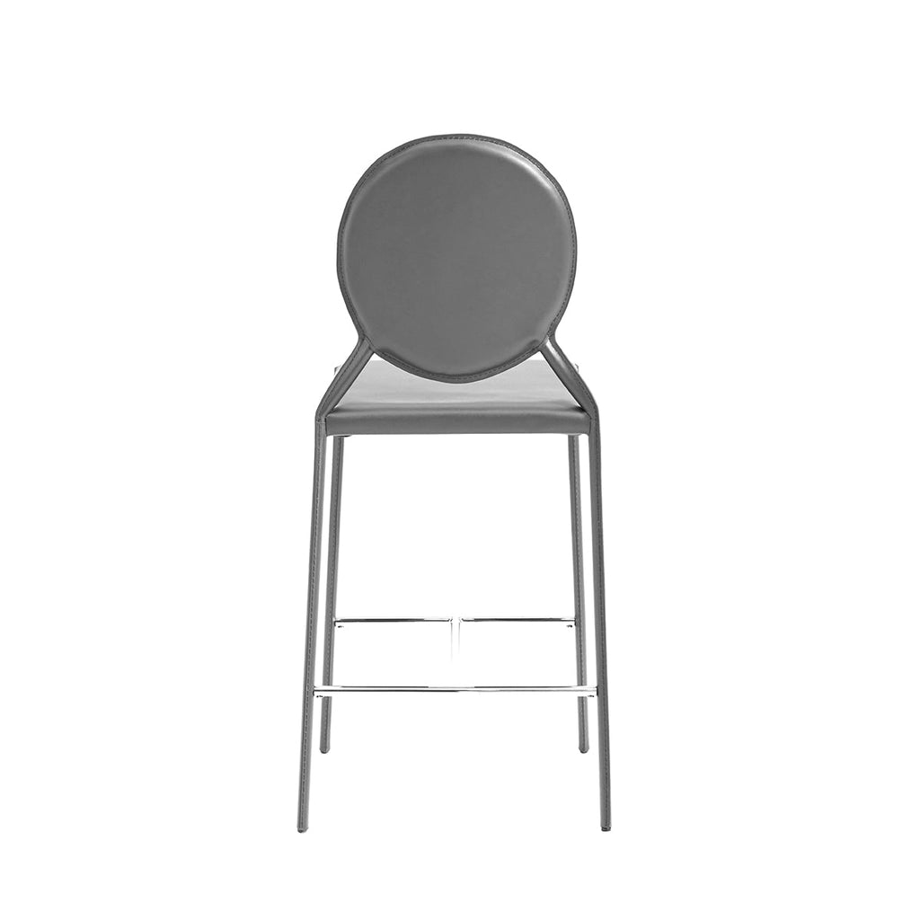 Isabella Counter Stool - Grey,Set of 2