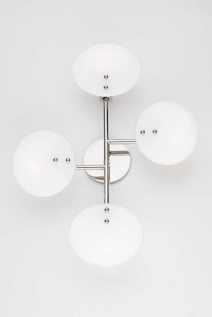 Giselle Semi Flush - Polished Nickel