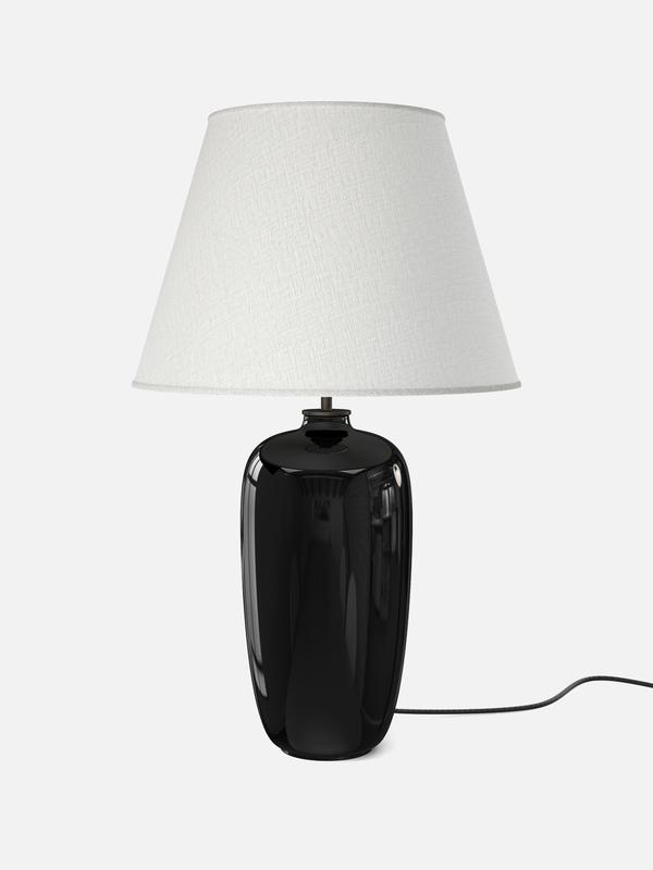 Torso Table Lamp, Black, 23 in