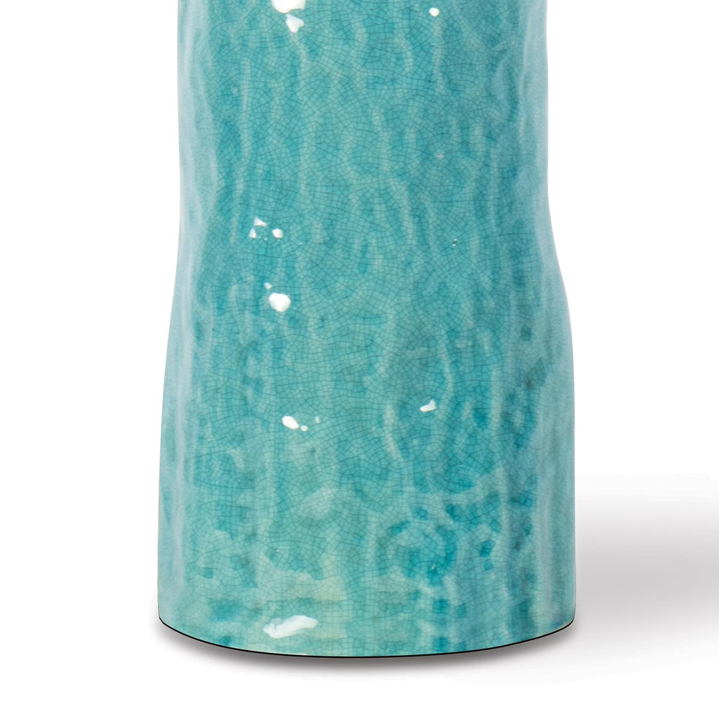 Coastal Living Getaway Ceramic Table Lamp (Turquoise)