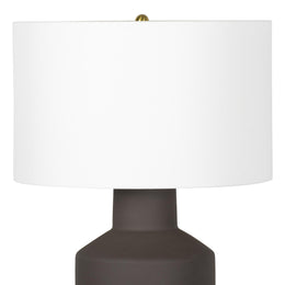 Lewis Ceramic Table Lamp (Black)