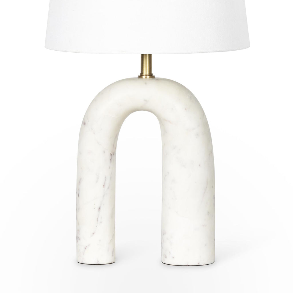 Slinkly Marble Table Lamp