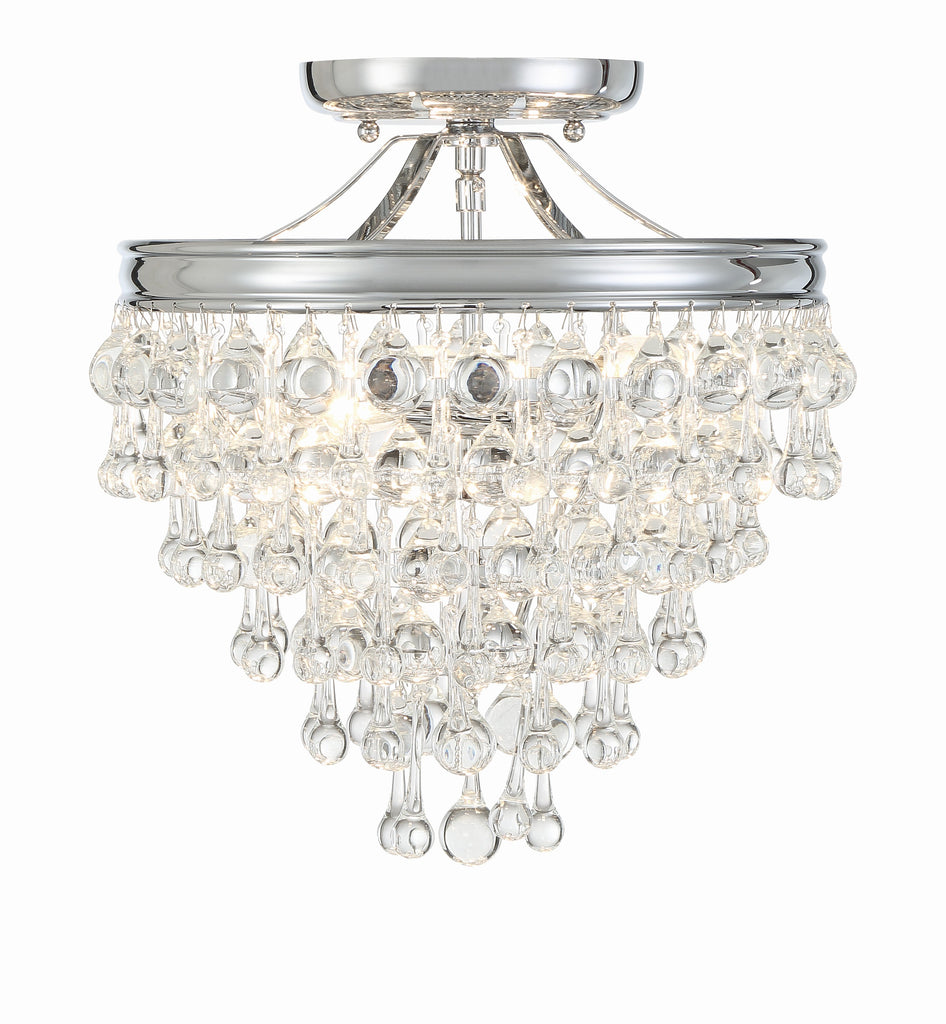 Calypso 3 Light Semi Flush