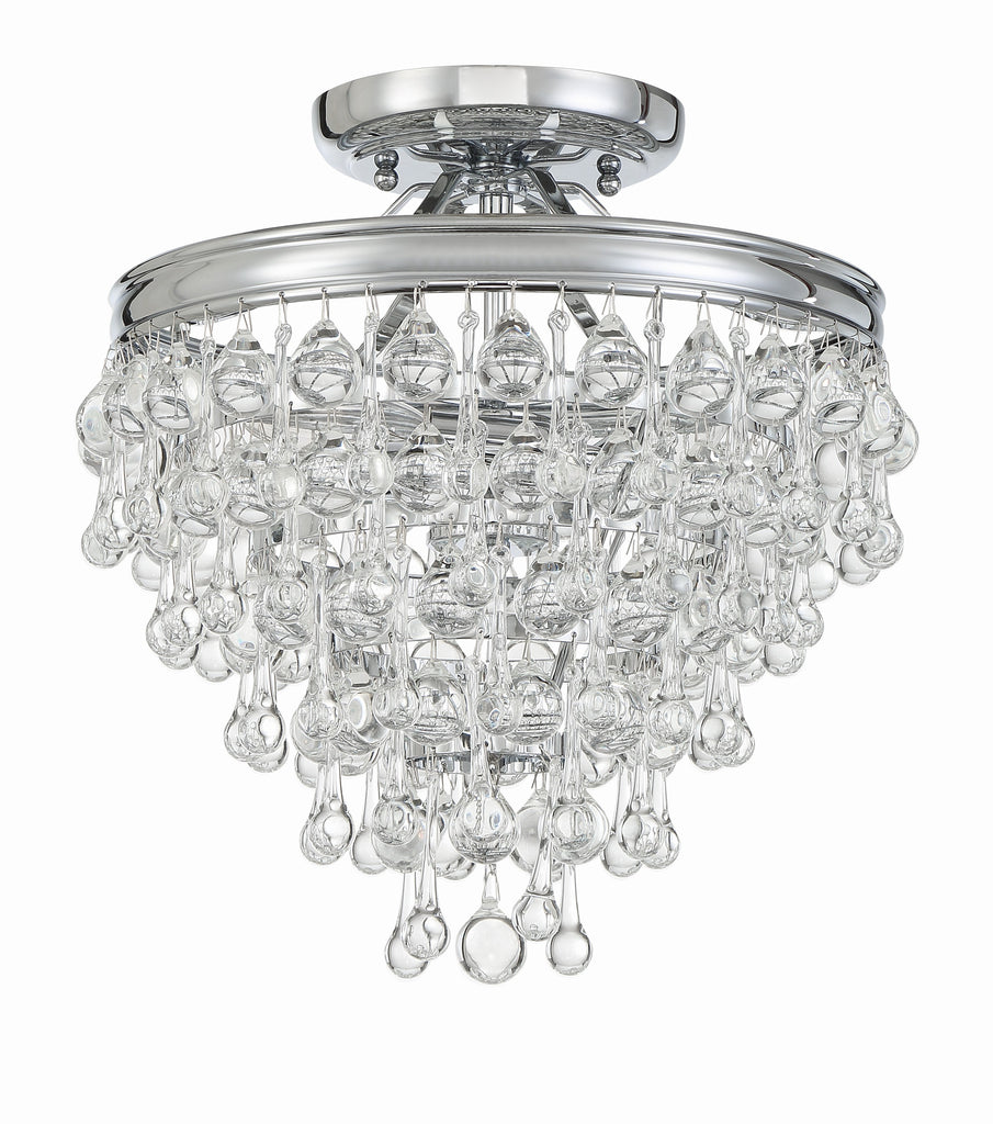 Calypso 3 Light Semi Flush