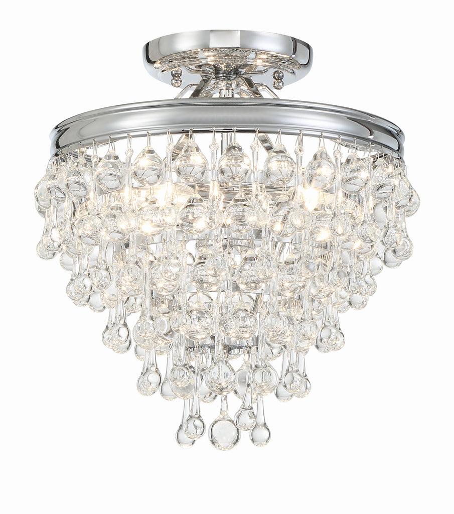 Calypso 3 Light Semi Flush