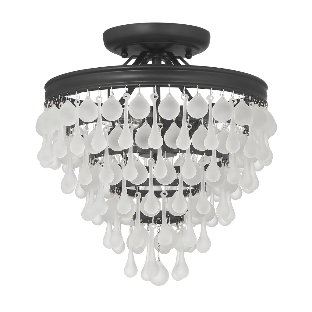 Calypso 3 Light Semi Flush