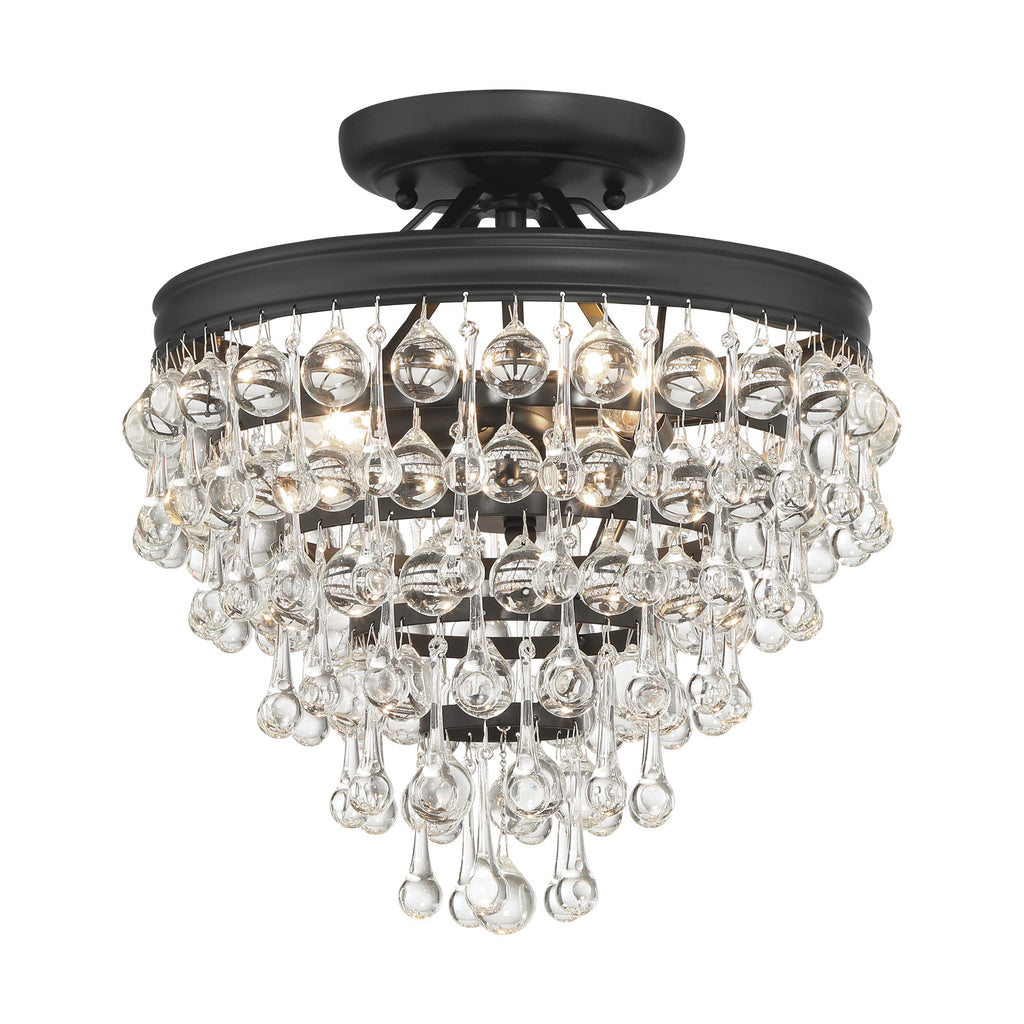 Calypso 3 Light Semi Flush