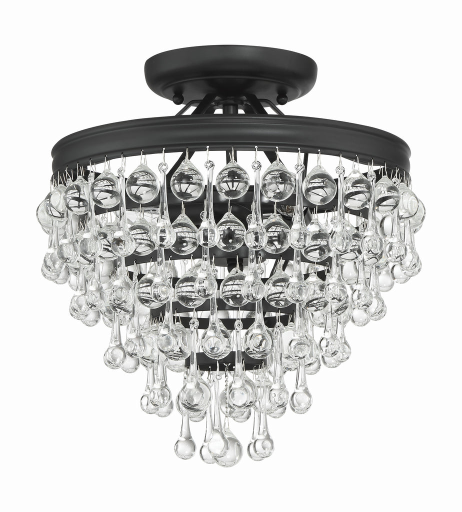 Calypso 3 Light Semi Flush