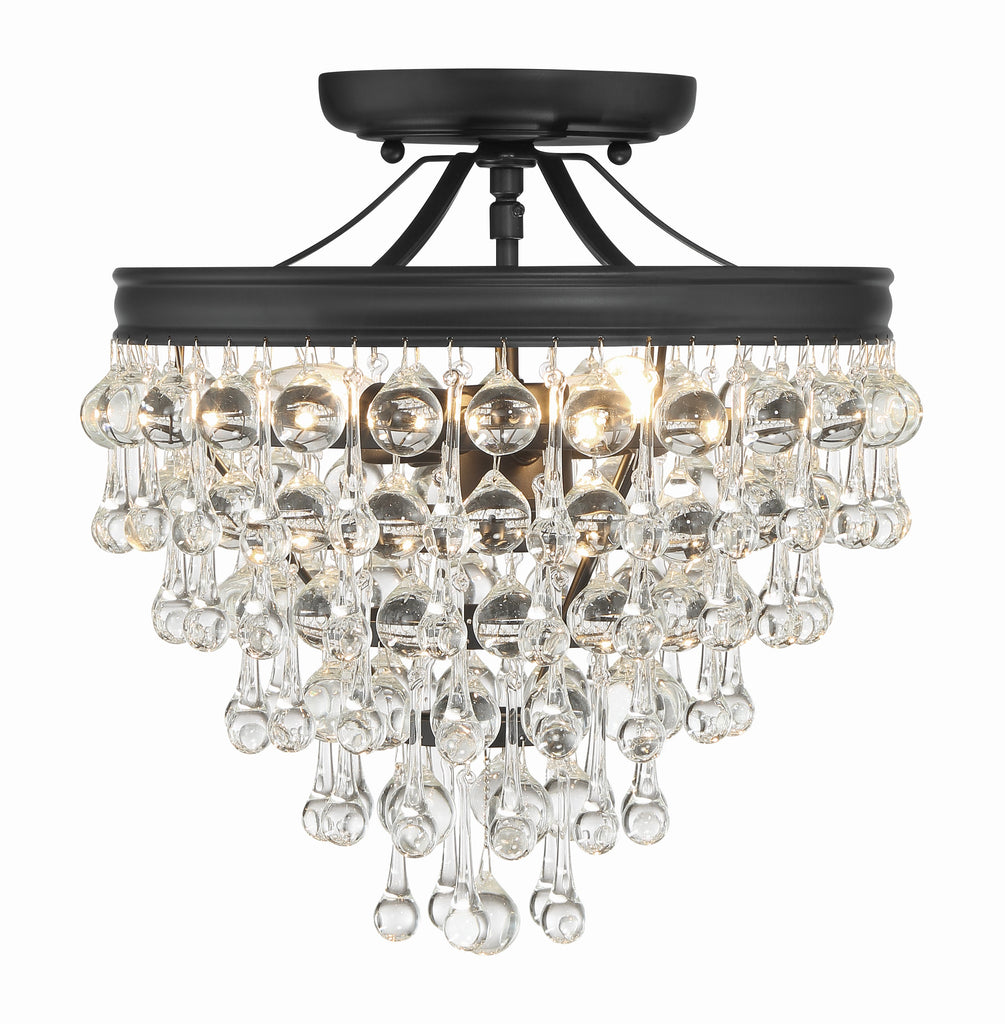 Calypso 3 Light Semi Flush