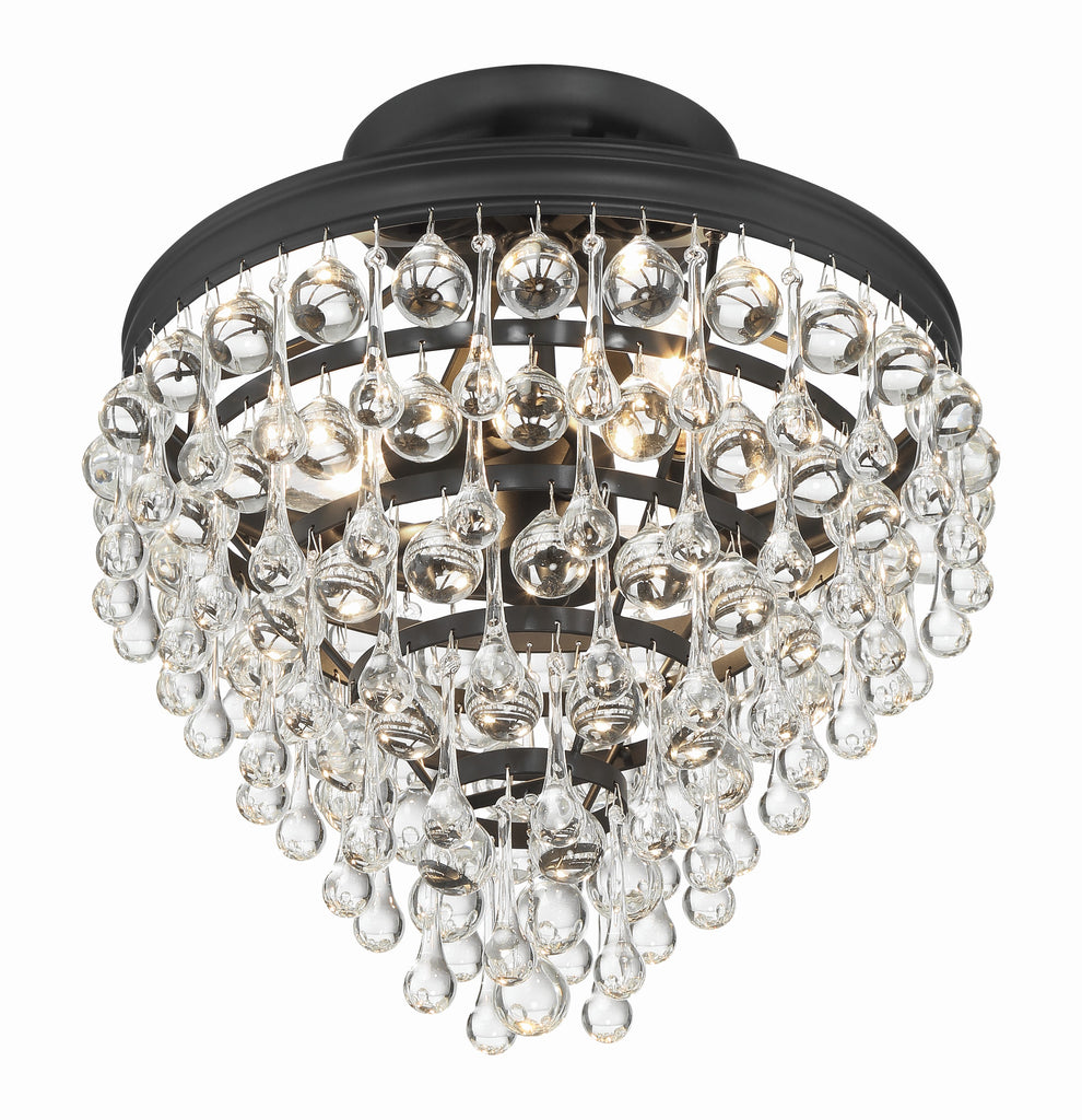 Calypso 3 Light Semi Flush