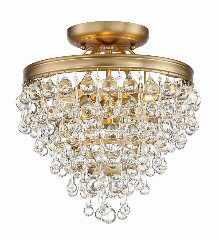 Calypso 3 Light Semi Flush