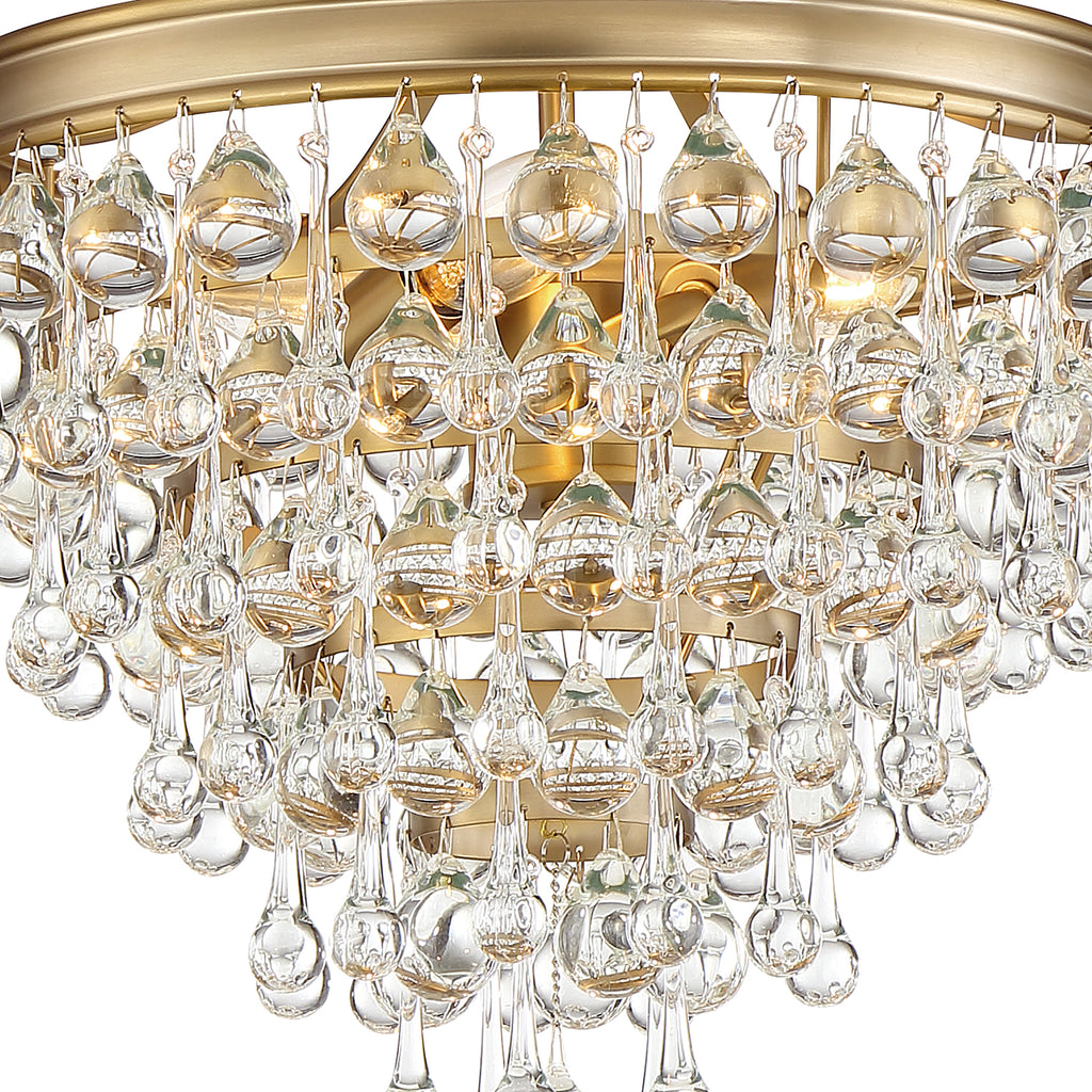 Calypso 3 Light Semi Flush