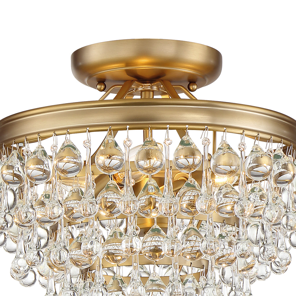 Calypso 3 Light Semi Flush