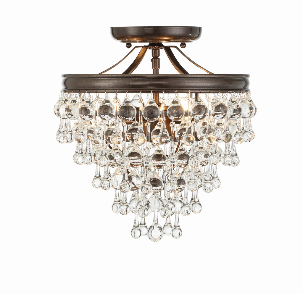 Calypso 3 Light Semi Flush