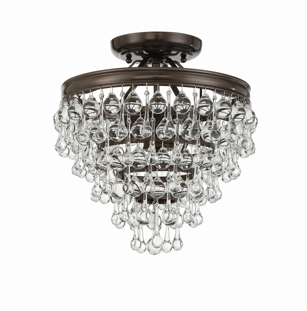 Calypso 3 Light Semi Flush