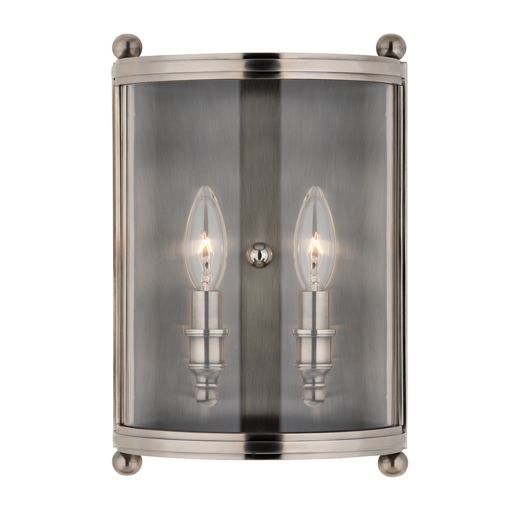 Mansfield Wall Sconce 9" - Antique Nickel