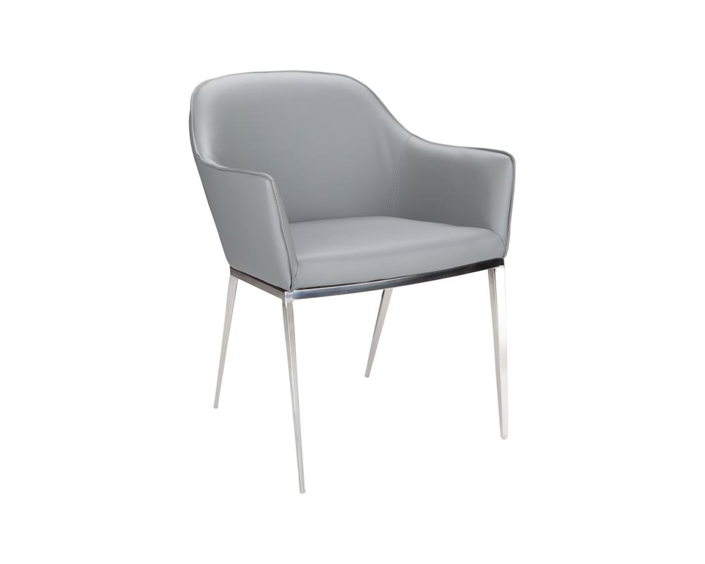 Stanis Dining Armchair - Grey