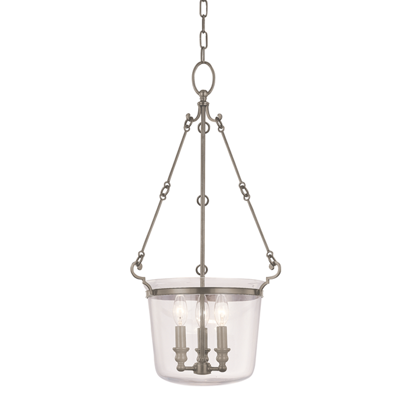 Quinton Pendant 28" - Historic Nickel