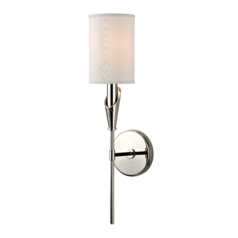 Tate Wall Sconce 19" - Polished Nickel