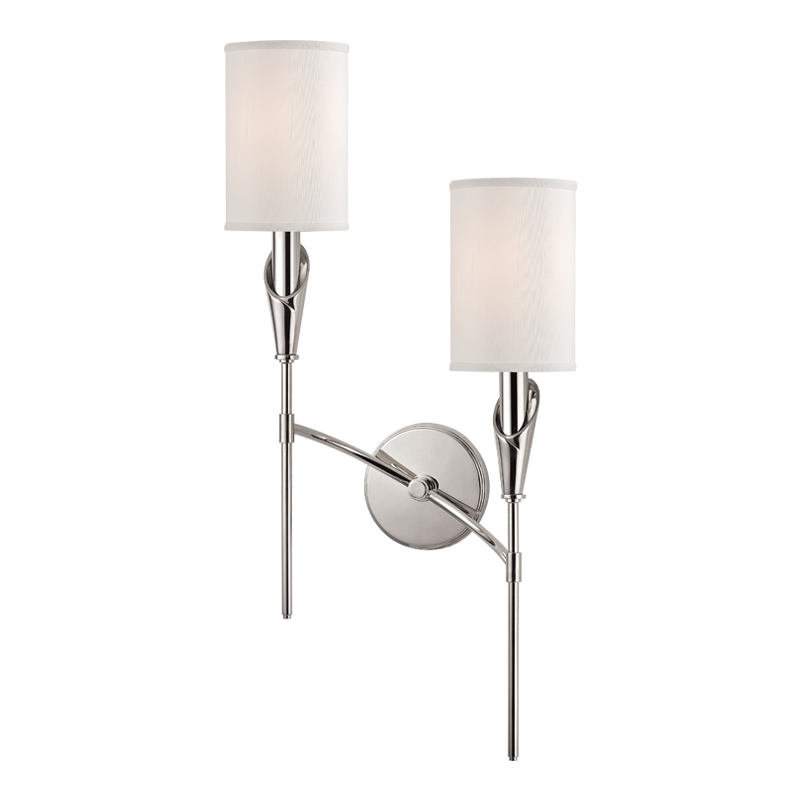Tate Wall Sconce Right - Polished Nickel