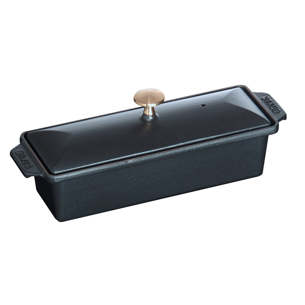 1.5-Quart Large Rectangular Terrine - Black