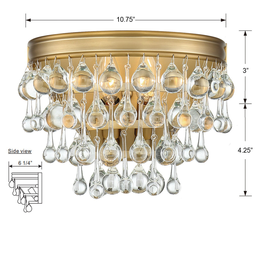 Calypso 2 Light Sconce