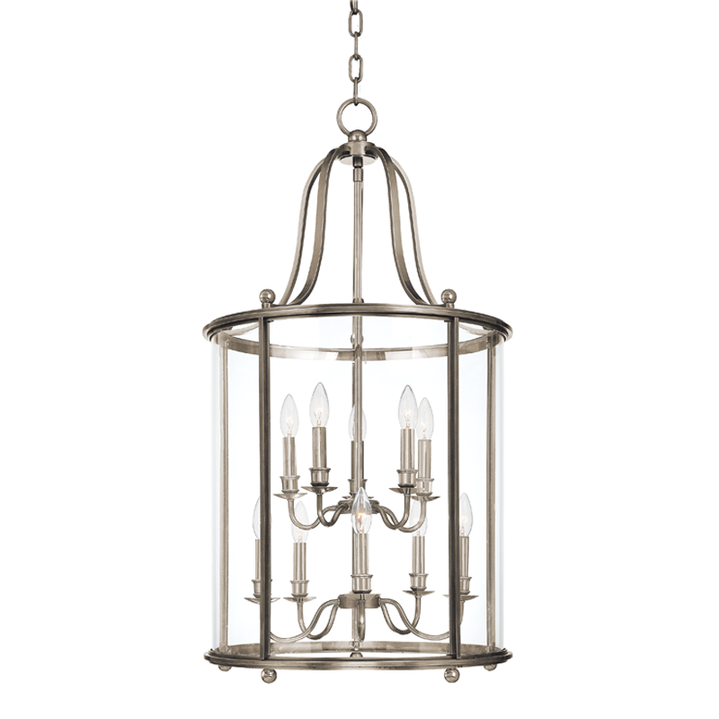 Mansfield Pendant 37" - Polished Nickel