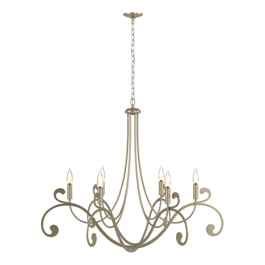 Bella 6 Arm Chandelier