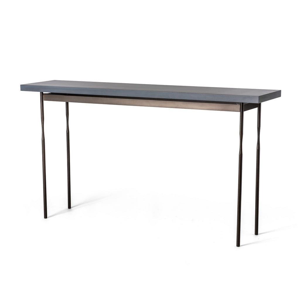 Senza Wood Top Console Table