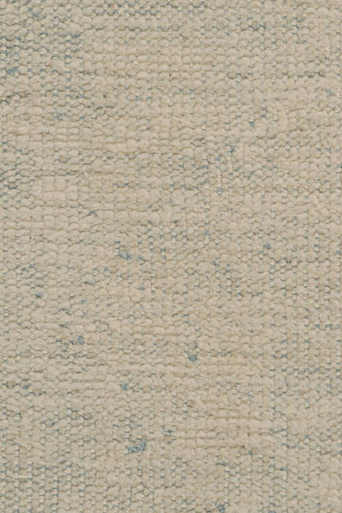 Oversized Contemporary Solid Textural Rug in Beige and Blue