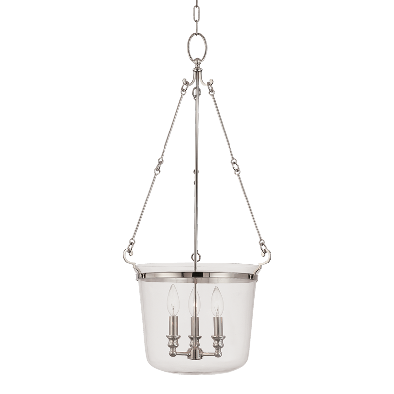 Quinton Pendant 33" - Polished Nickel