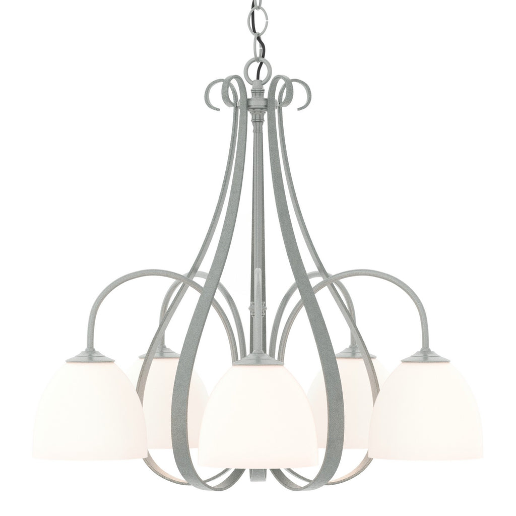 Sweeping Taper 5 Arm Chandelier