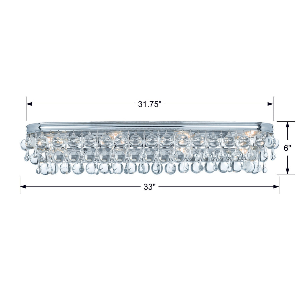 Calypso 8 Light Sconce