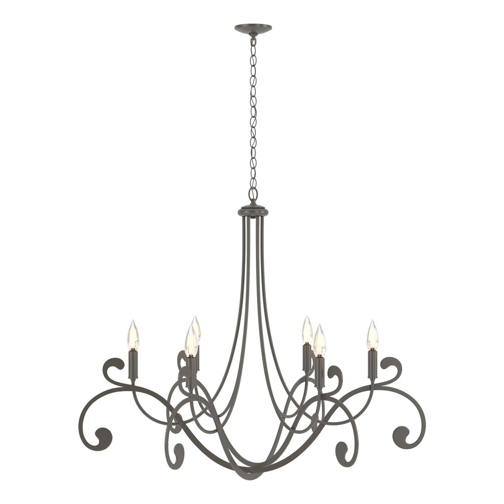 Bella 6 Arm Chandelier