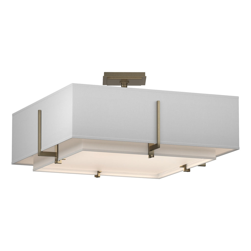 Exos Square Double Shade Semi-Flush