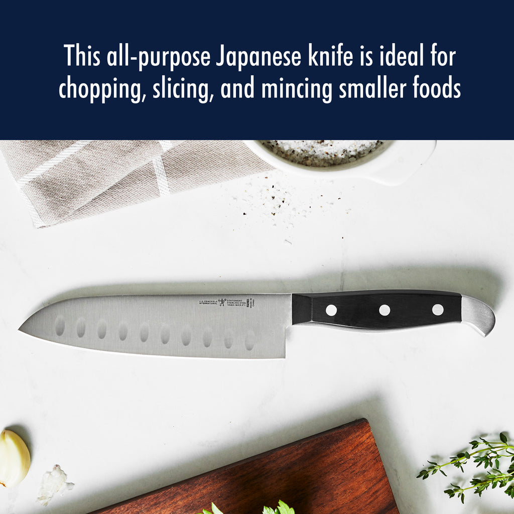 5" Hollow Edge Santoku Knife Statement