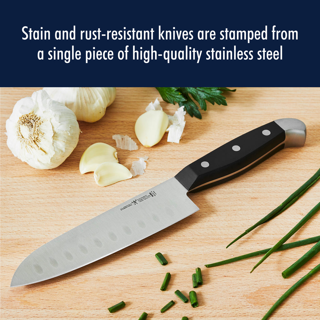 5" Hollow Edge Santoku Knife Statement