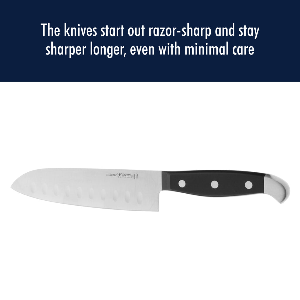 5" Hollow Edge Santoku Knife Statement